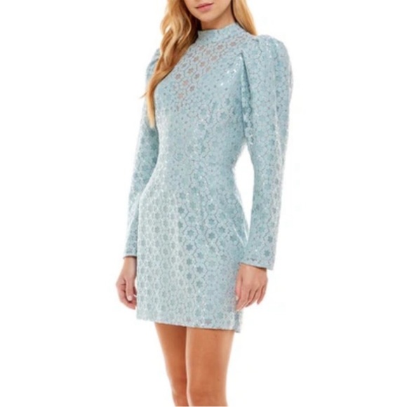 FLORAL LONG SLEEVE DRESS by Wayf - Picture 3 of 9